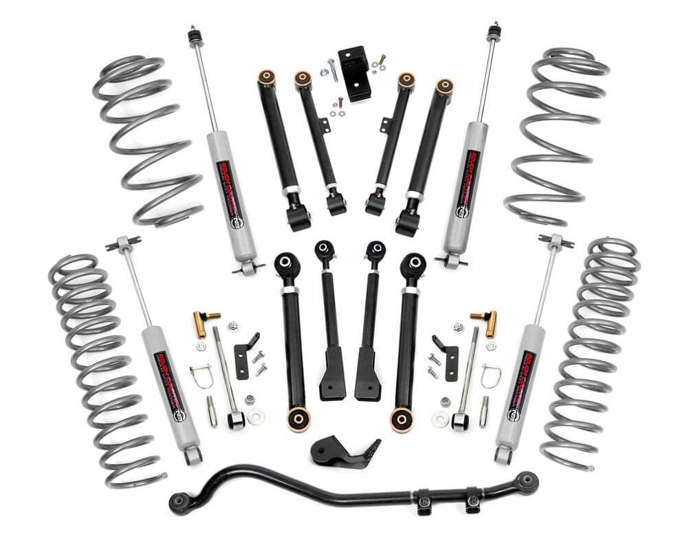 Jeep Wrangler Suspension Lift Kit - Rough Country - X-Series 2.5 Inch - '97-'06
